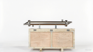 中国高质量双管床单热交换器，定制304/316不锈钢用于HVAC和发电厂