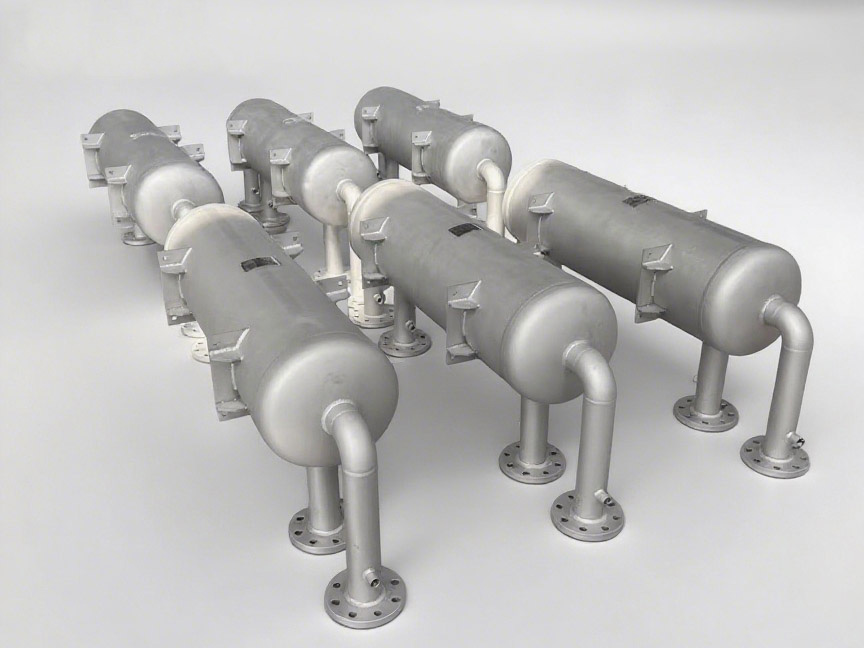 溶剂恢复系统螺旋伤口冷凝器