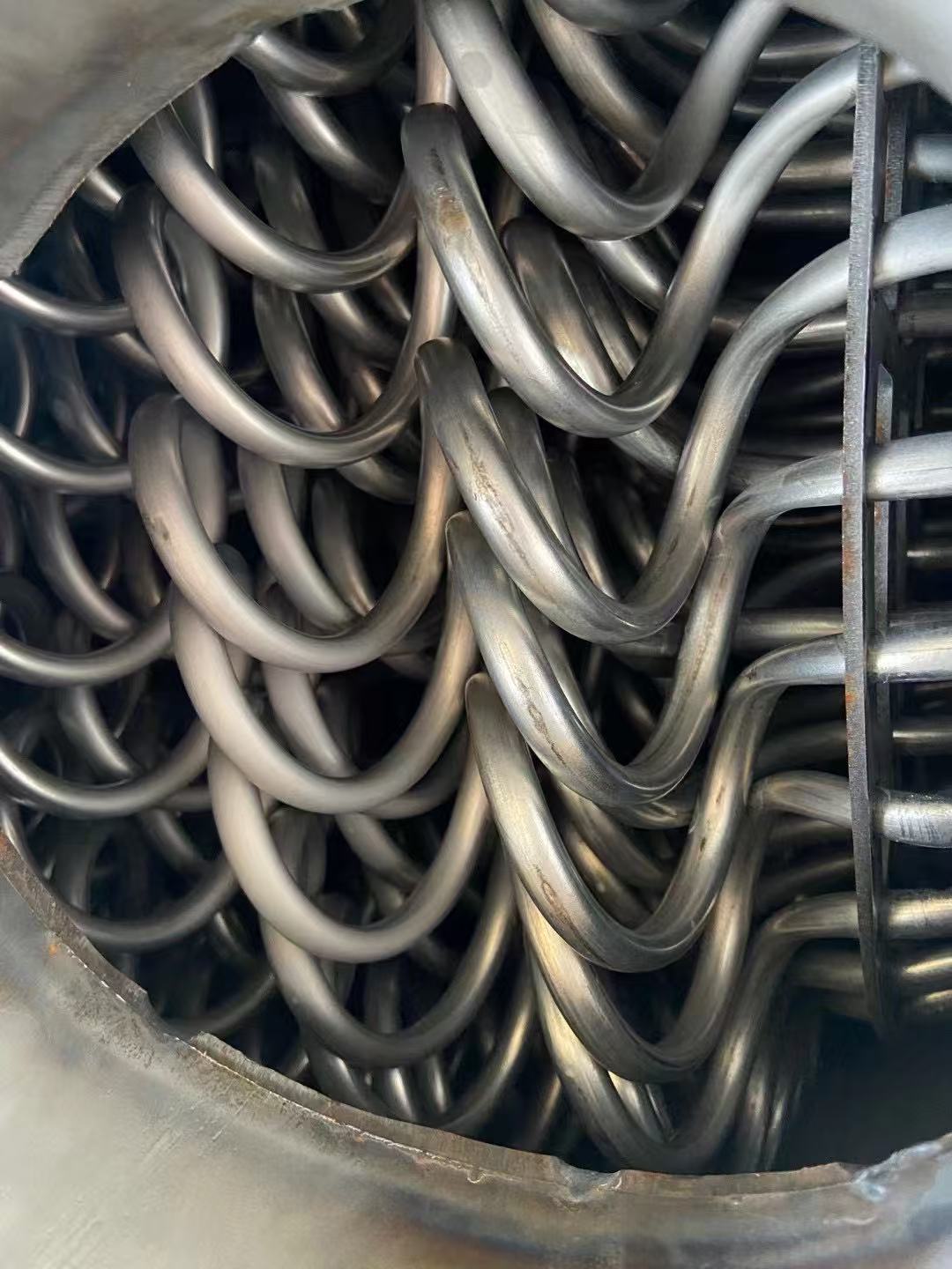 低温制冷系统热交换阵列类型盘旋管热交换器