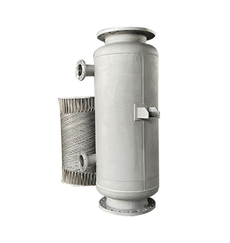 可定制螺旋管热交换器 2205 双相钢不锈钢选项适用于海洋化学加工长期服务