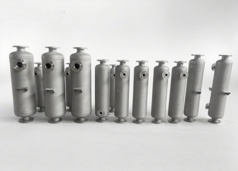 工业高效螺旋缠绕式换热器|节能定制不锈钢管束换热器