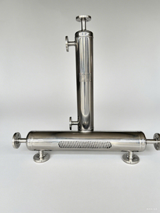 食品工业用抛光不锈钢螺旋/缠绕管热交换器 使用寿命长 环保 维护成本低