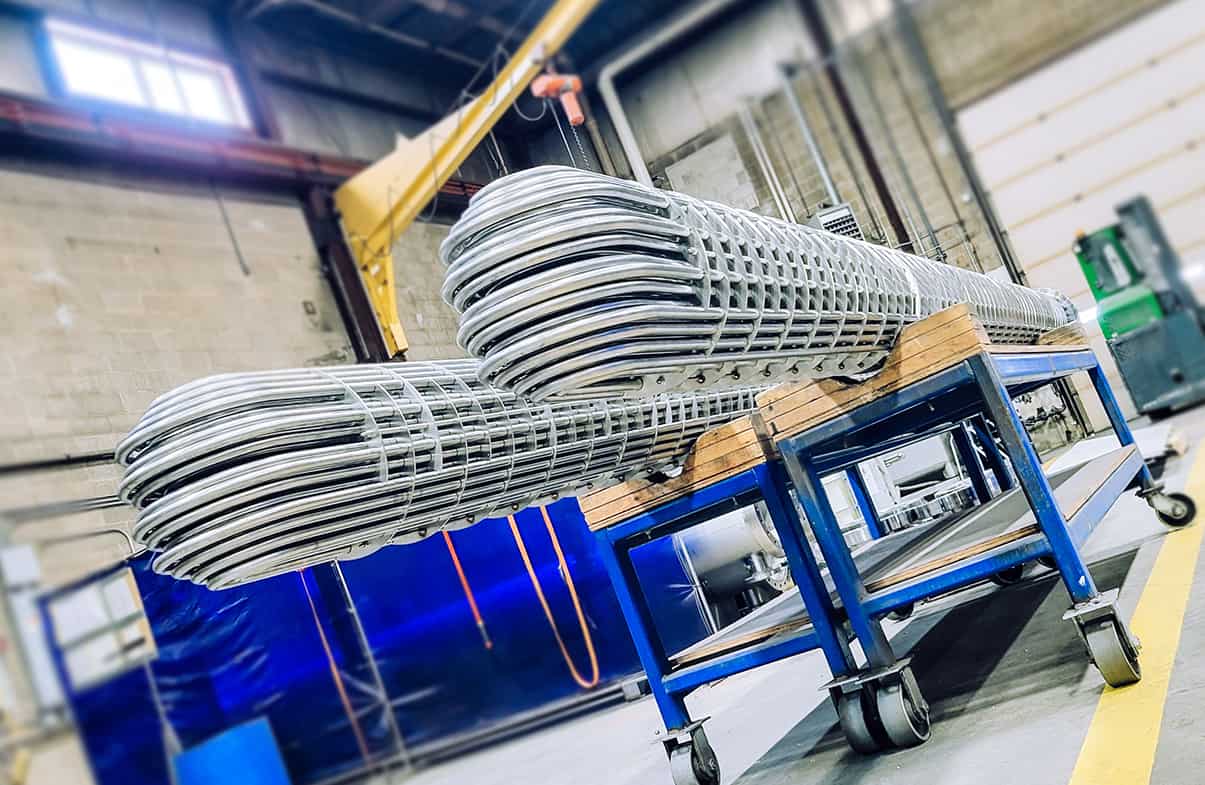 U 型管壳管交换器