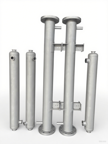 锅炉的紧凑型和高压螺旋热交换器给水和废物热利用率